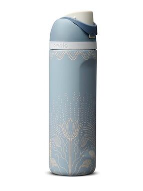 🌷Owala Water Bottle 24oz FreeSip Studded Garden Special Edition NWT In Hand